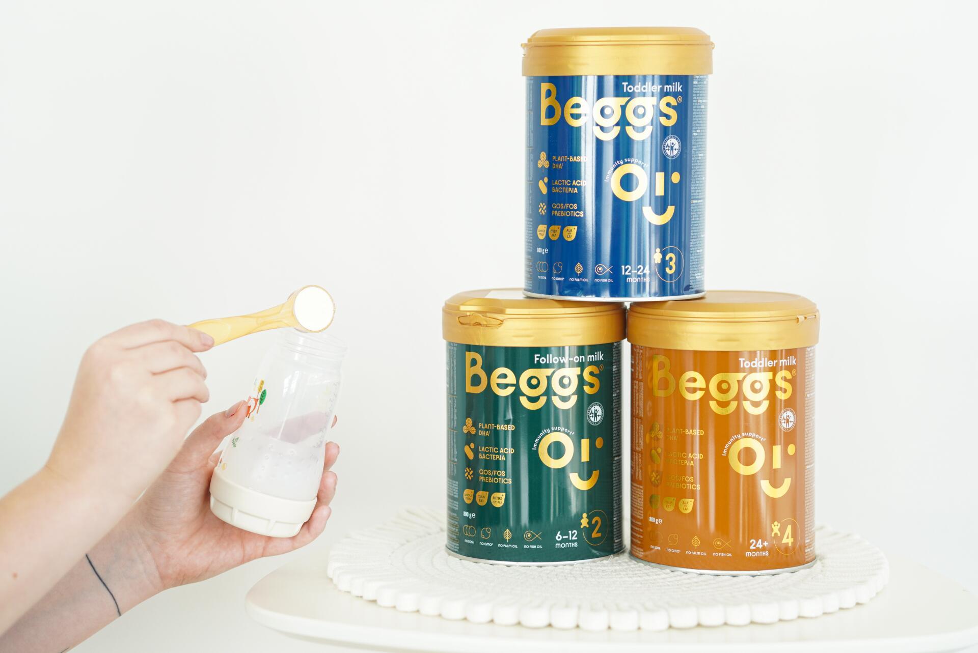 Kojenecká mléka BEGGS - spokojené bříško !