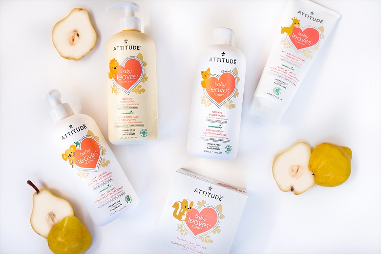 Řada dětské kosmetiky Baby Leaves