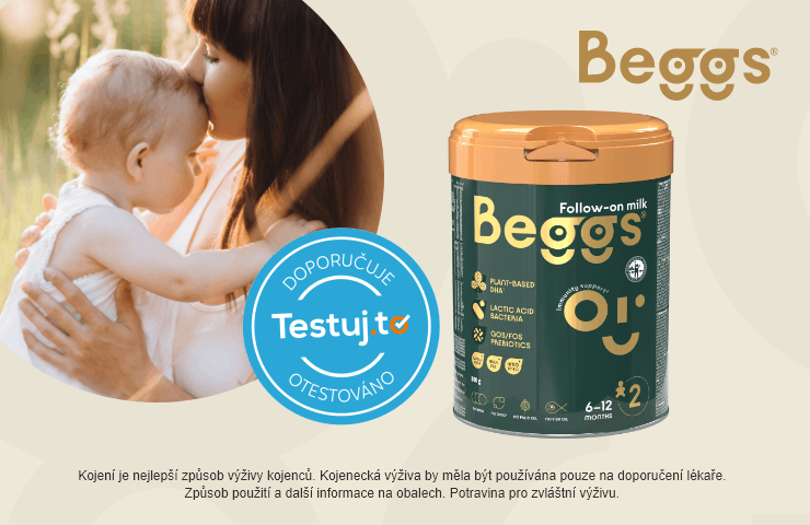 Usměvavá mléčná výživa BEGGS