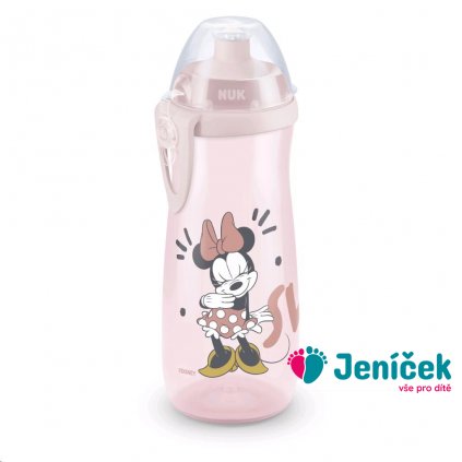 Dětská láhev NUK Sports Cup Disney Mickey 450 ml red