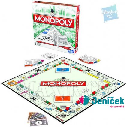 HASBRO Hra MONOPOLY Standart CZ *SPOLEČENSKÉ HRY* Kočka Slovenská verze