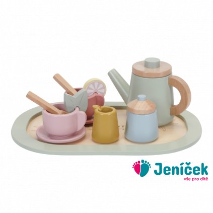 Čajový set dřevěný