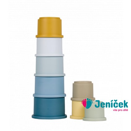 Stohovací kelímky Blue