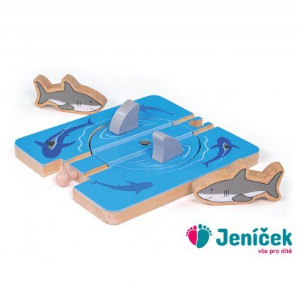 Bigjigs Rail Vír se žraloky