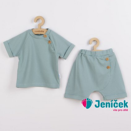 Kojenecká letní souprava tričko a kraťásky New Baby Practical