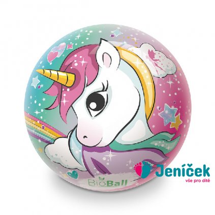 MÍČ NAFOUKNUTÝ JEDNOROŽEC 23 CM BIO BALL