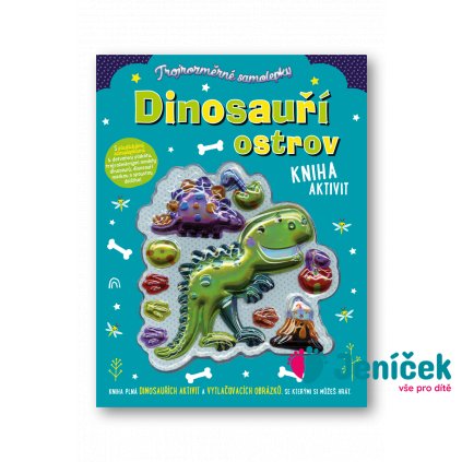 Trojrozměrné samolepky Dinosauří ostrov Stuart Lynch