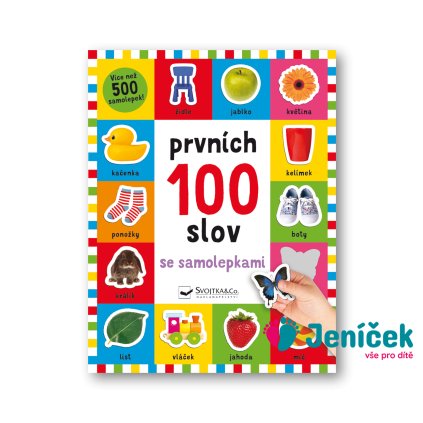 Prvních 100 slov se samolepkami Kimberley Faria, Robyn Newton, Kate Ward