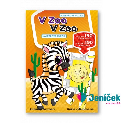 V zoo - nálepkové puzzle / V zoo - Nálepkové puzzle