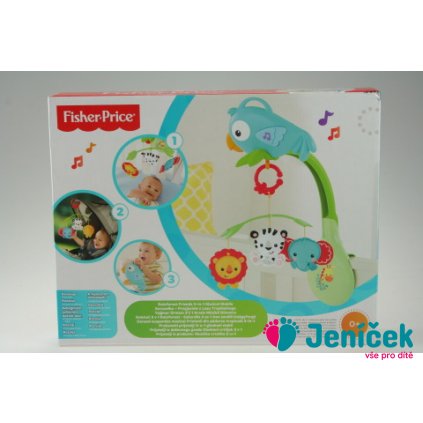 Fisher Price kolotoč 3 v 1 Rainforest CHR11