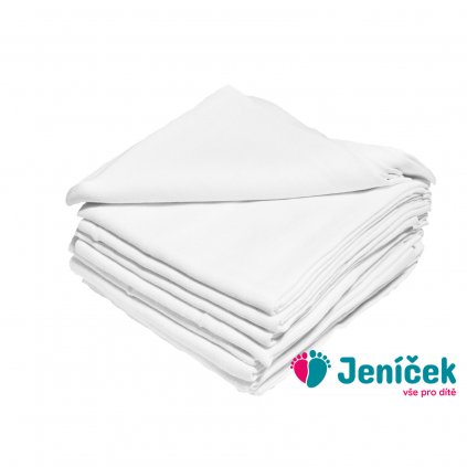 JASMINE Tetra pleny 70x80 cm bílé 10ks 115g/m2