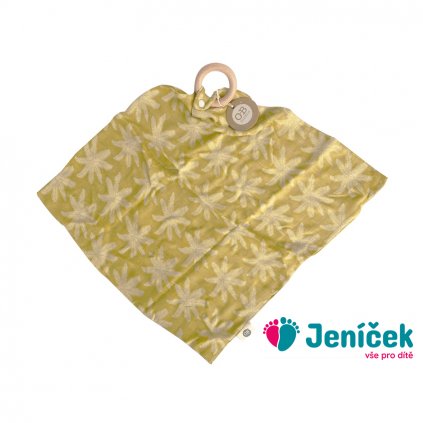 OB Designs Plenka s kroužkem 40x40, Pear / Palm Print