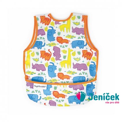 Tiny Twinkle Zástěrka s bryndákem, S - Safari