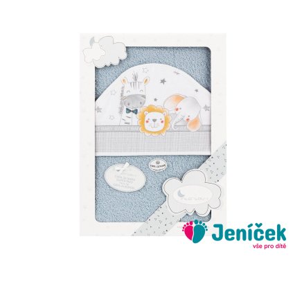 INTERBABY | OSUŠKA froté Safari - šedá