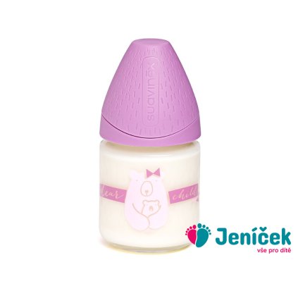 SUAVINEX | MFL LÁHEV SKLO 120 ml anatomická savička - ZELENÁ/BEST