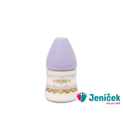 SUAVINEX | LÁHEV PREMIUM COUTURE 150 ml SILIKON - BÍLÁ