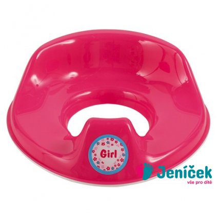Bebe-Jou Bébé-Jou tréninkové sedátko na toaletu Girl růžová