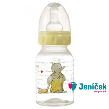 Bebe-Jou Lahvička Bébé-Jou Humphrey žlutá 125 ml Rozbaleno z výstavy