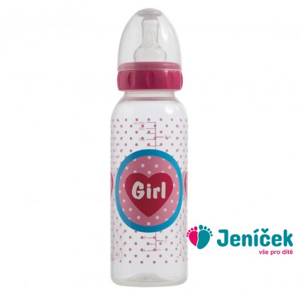 Bebe-Jou Lahvička Bébé-Jou Girl 250 ml