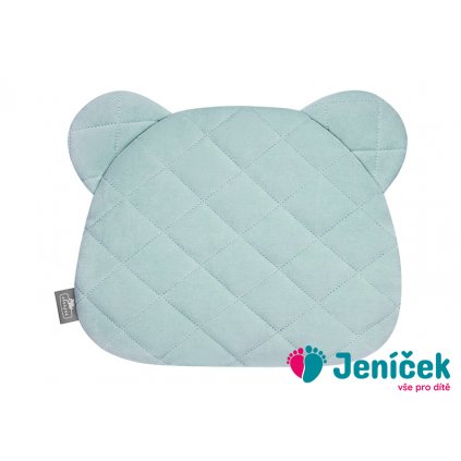 Polštář Sleepee Royal Baby Teddy Bear Pillow Ocean Mint