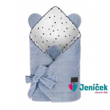 Zavinovačka Sleepee Royal Baby Swaddle Wrap modrá