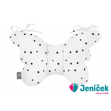 Stabilizační polštářek Sleepee Butterfly pillow tečky