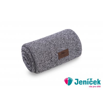 Bambusová deka Sleepee Bamboo Touch Blanket černá a bílá