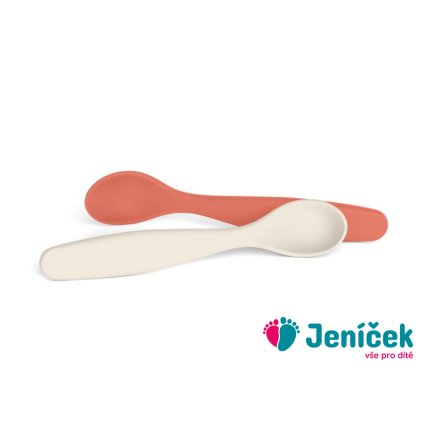 SUAVINEX | Lžičky GO NATURAL 2 ks - švestková