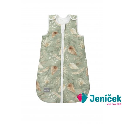 Spací pytel Sleepee Newborn Bohemian Green