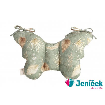 Stabilizační polštářek Sleepee Butterfly pillow Bohemian Green