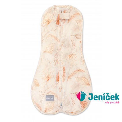 Zavinovačka Sleepee First Step Swaddle s čepičkou zdarma Bohemian Sand