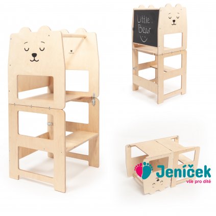 Multifunkční učící věž medvěd přírodní by Craffox
