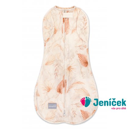 Zavinovačka Sleepee Second Step Swaddle s čepičkou zdarma Bohemian Sand