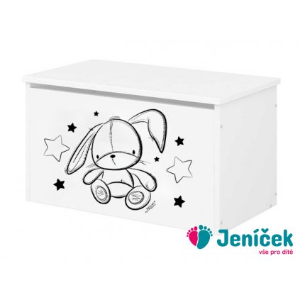 Box na hračky Nellys - Cute Bunny