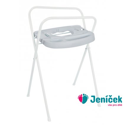 Bebe-Jou Kovový stojan Click na vaničku Bébé-Jou 103cm Light Grey