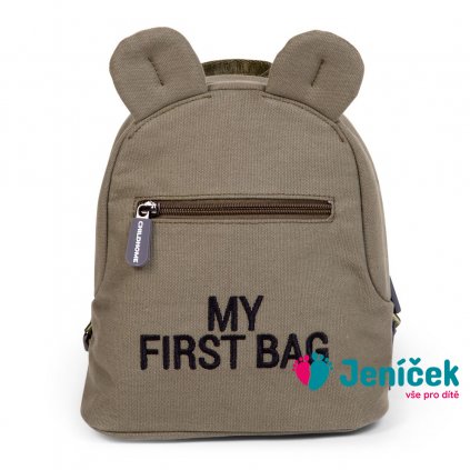 Dětský batoh My First Bag Canvas Khaki