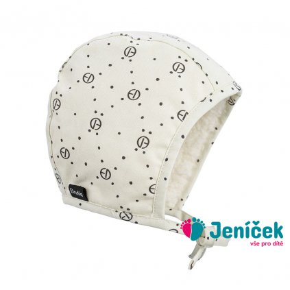 Zimní čepeček pro miminka Elodie Details - Monogram Print, 0-3 měsíce