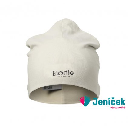 Logo Beanies Elodie Details - Creamy White, 1-2 roky