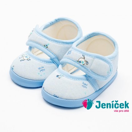 Kojenecké capáčky New Baby kluk modrá 0-3 m