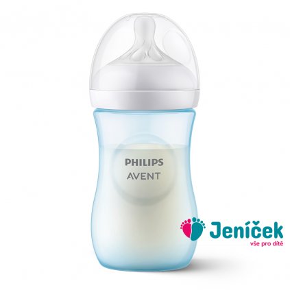 Philips AVENT Láhev Natural Response 260 ml, 1m+, modrá