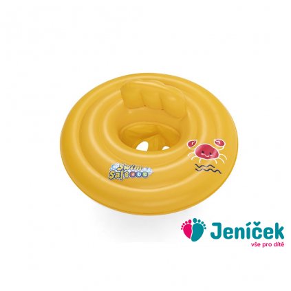 Nafukovací sedací kruh pro nejmenší Bestway Swim Safe Step A 69cm