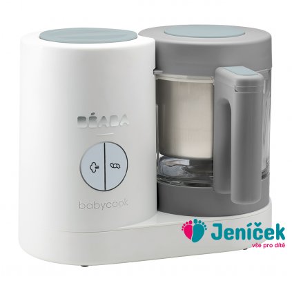 Parní vařič + mixér BABYCOOK Neo Grey White