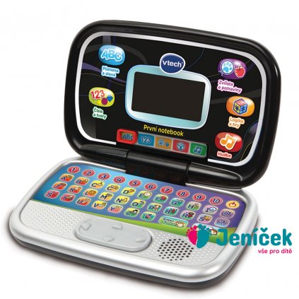 Vtech První notebook - černý CZ