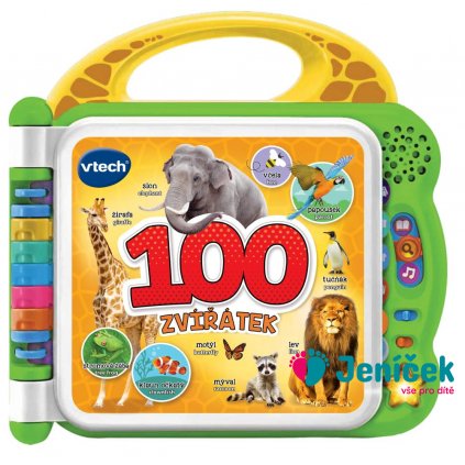 Vtech Mých 100 zvířátek - CZ