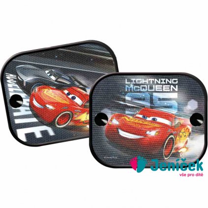 Stínítka do auta 2 ks v balení Cars 3