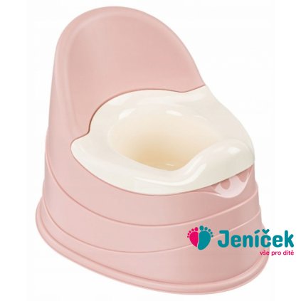 Nočník SOFT CARE s protiskluzem a vyjímatelnou vložkou, Baby Nellys, růžový