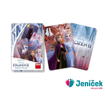 Dino Karty FROZEN II Černý Petr