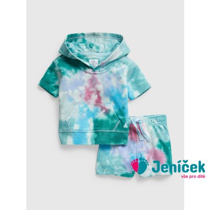 Baby set s kapucí Zelená