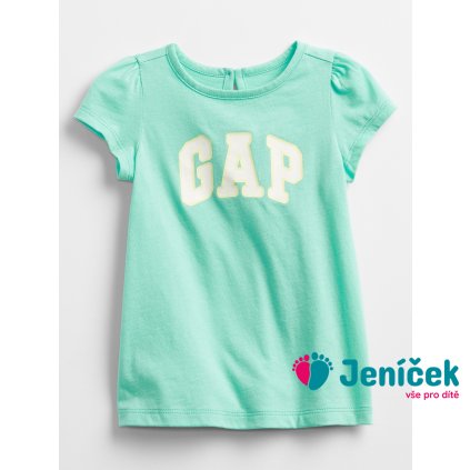 Baby šaty GAP logo Zelená