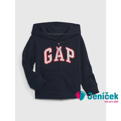 Baby mikina logo Tmavě modrá